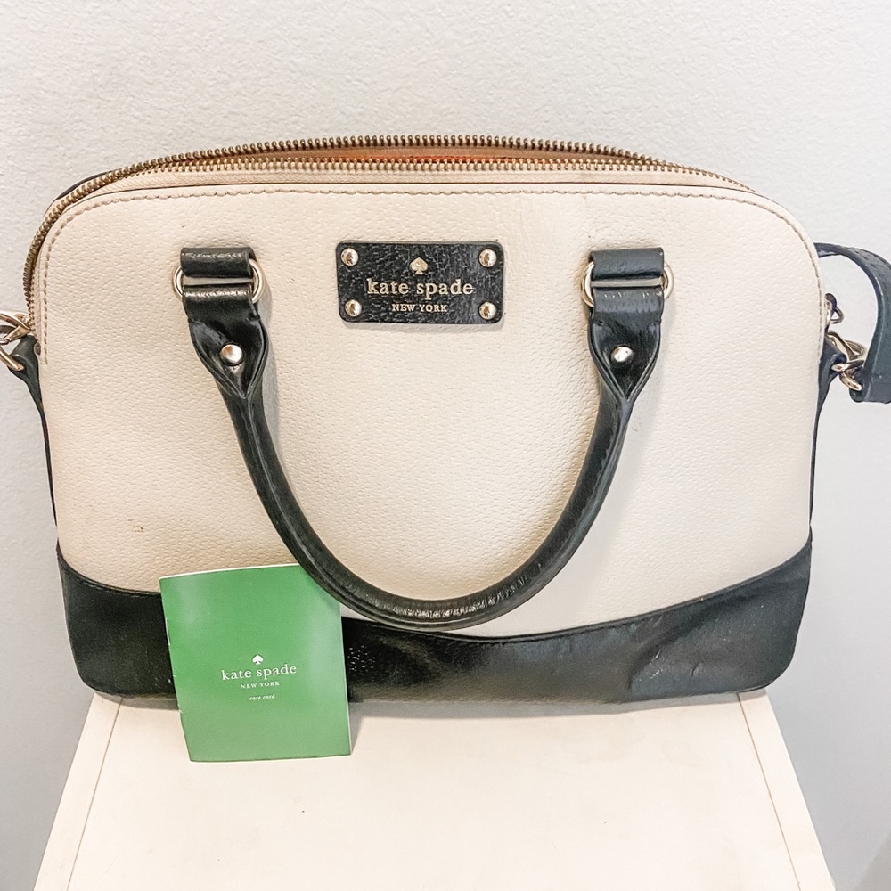 Kate Spade Beige and Black Crossbody